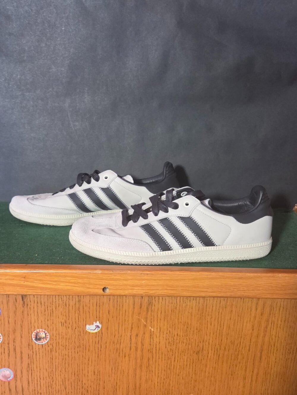 Adidas Samba Sneakers White Black Leather Classic